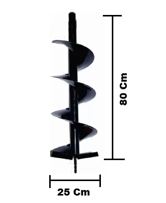 dL0lJvzAsiDUdNtBjFJO9p64Nu7jXCMyAD6rTR99 Super Quality Earth Auger Bit, 10 Inch, 25 x 80 Cm - Image 1